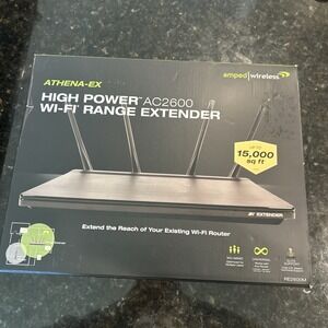 Athena-EX High Power AC2600 Wi-Fi Range Extender With MU-MIMO Amped Wireless